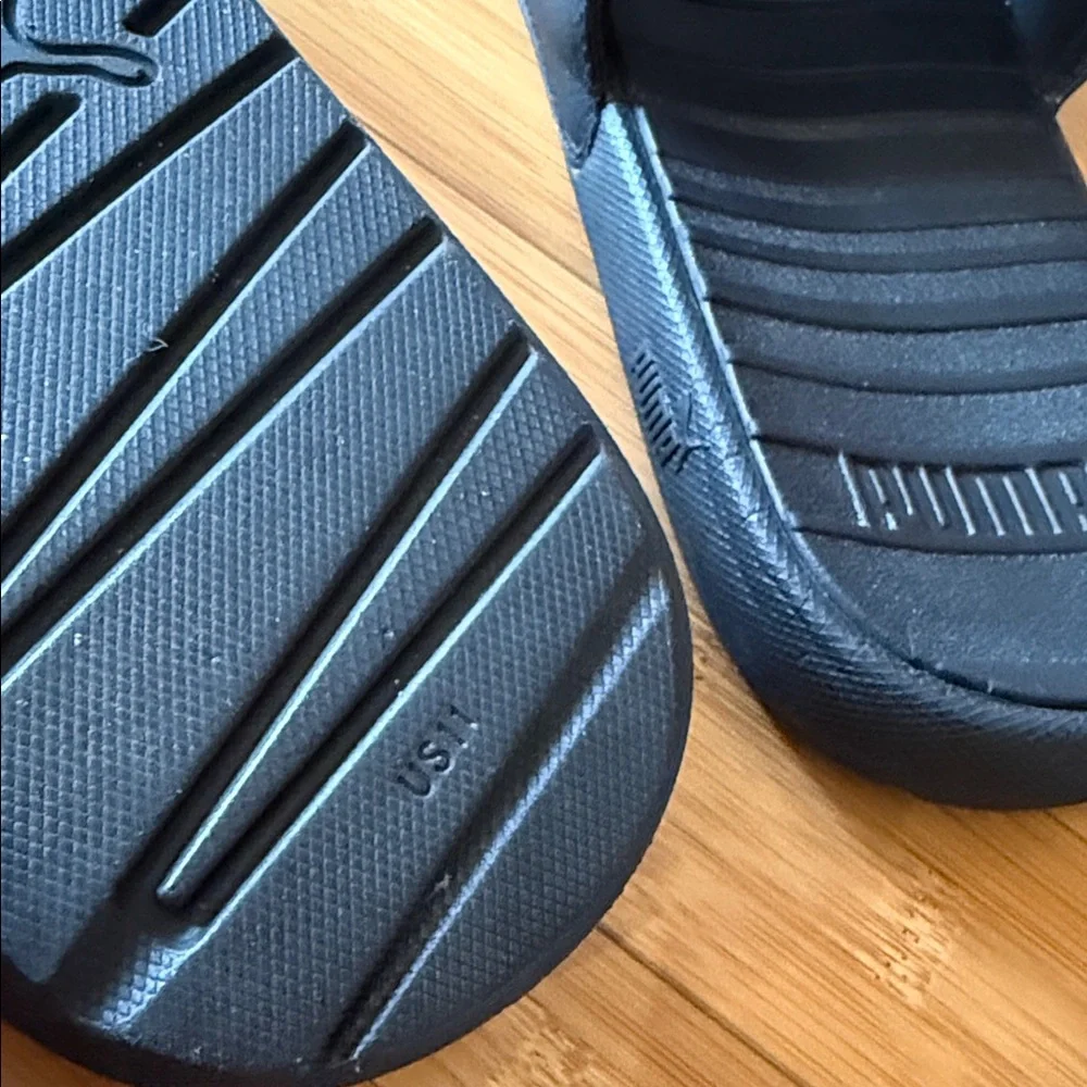 PUMA - Mens Cool Cat SLIDES Size: 11 Black